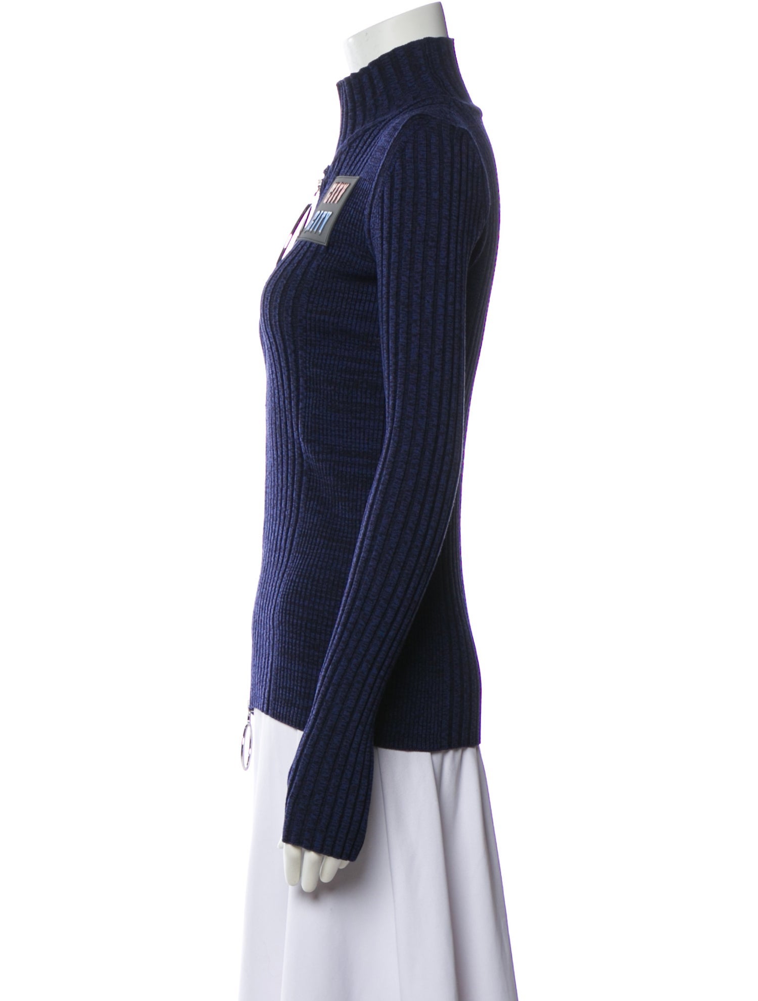 Paco Rabanne Merino Wool Turtleneck Sweater