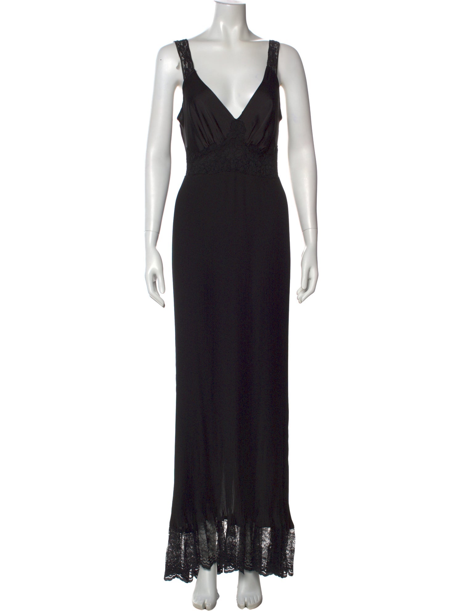 Paco Rabanne V-Neck Long Dress w/ Tags