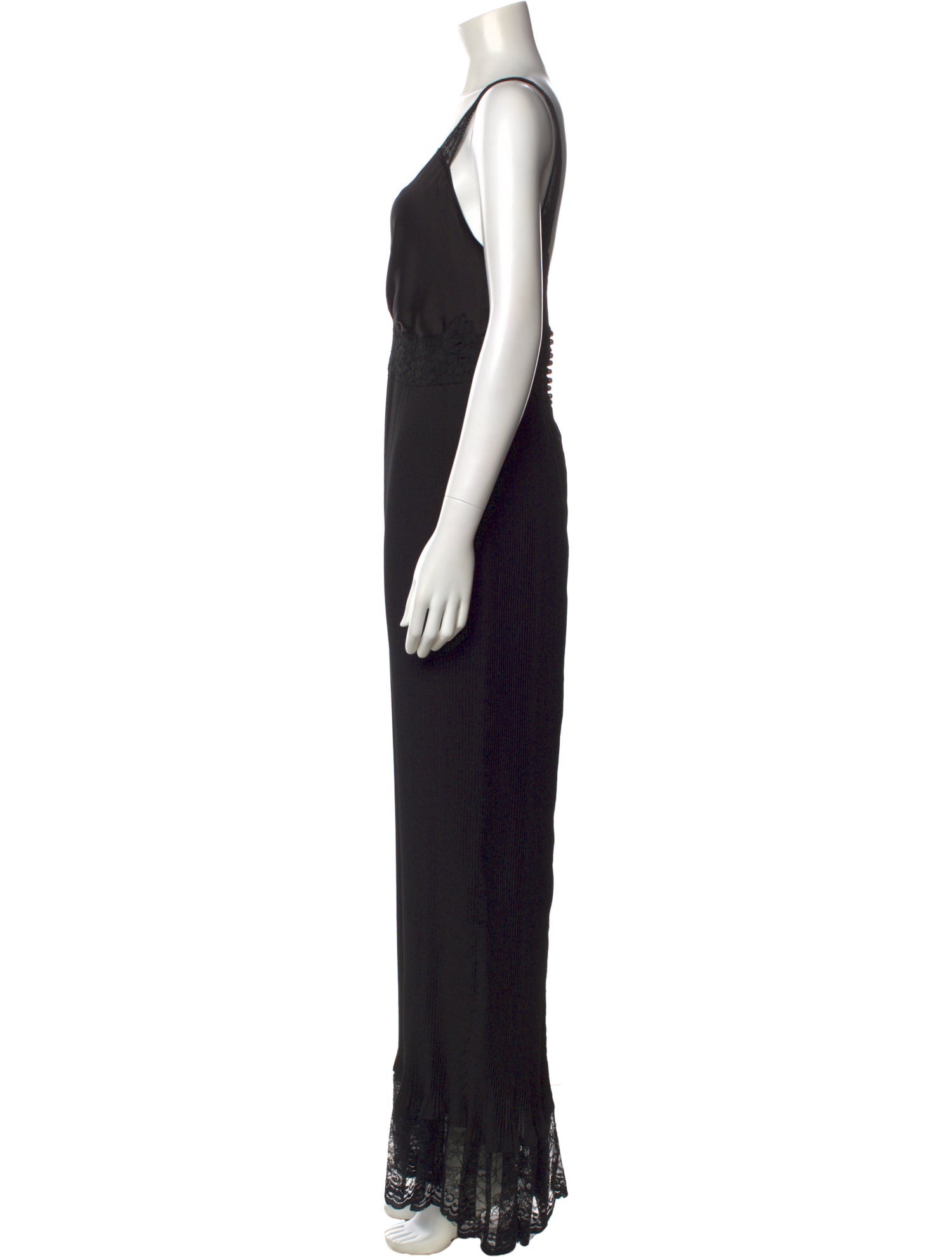 Paco Rabanne V-Neck Long Dress w/ Tags