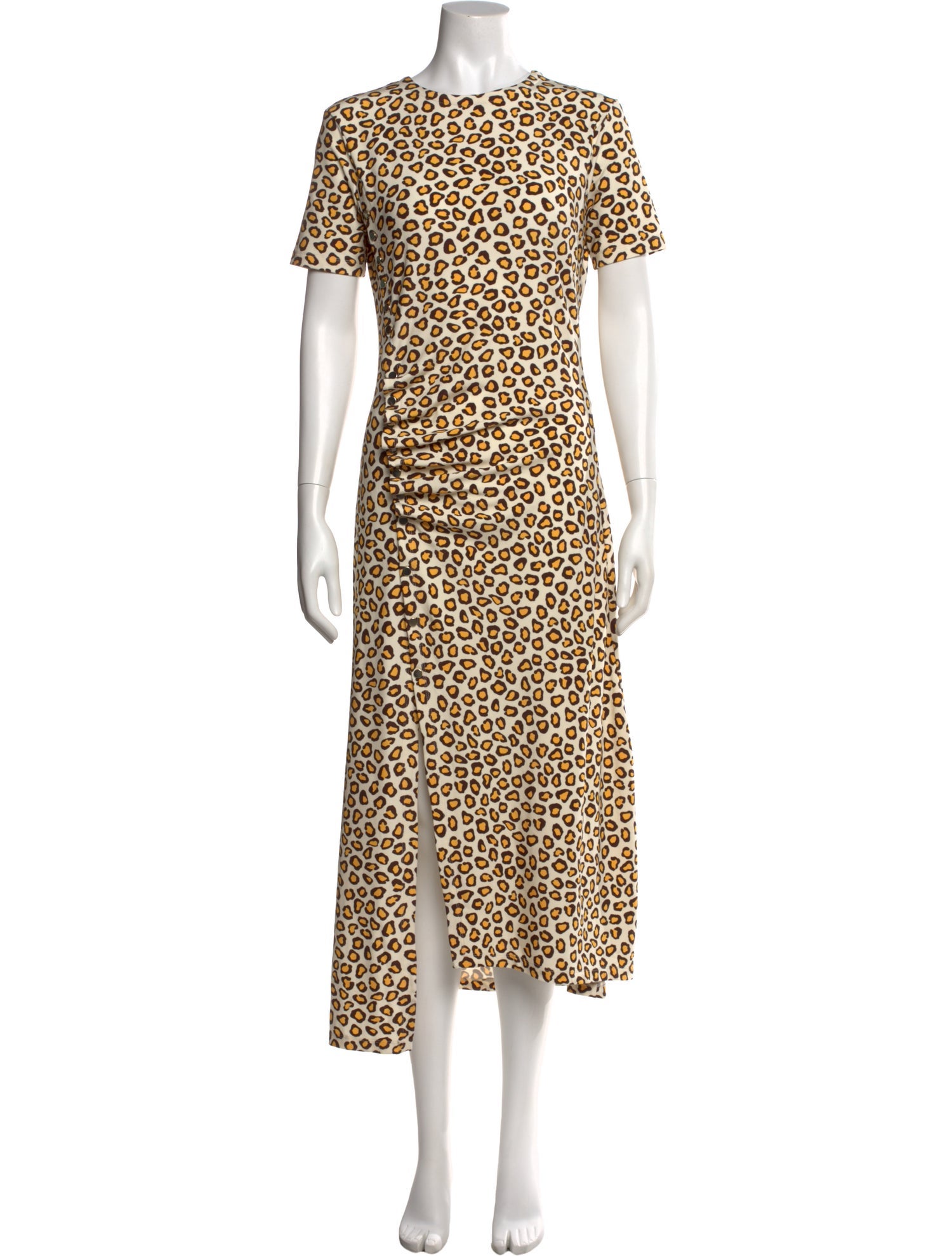 Paco Rabanne Animal Print Long Dress w/ Tags