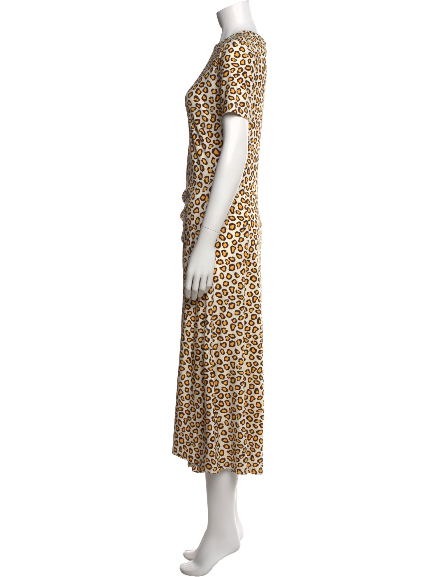 Paco Rabanne Animal Print Long Dress w/ Tags