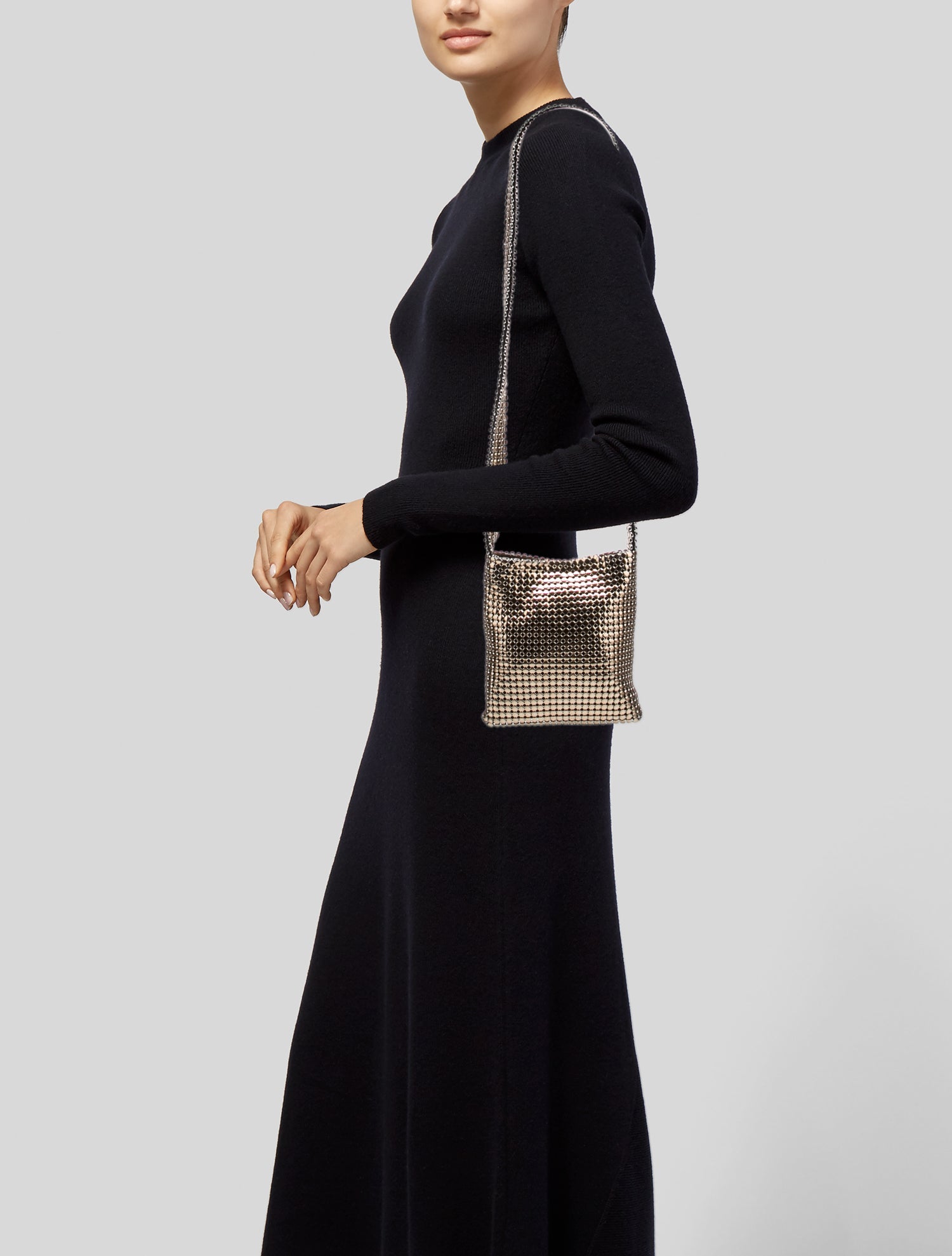 Paco Rabanne Metal Shoulder Bag