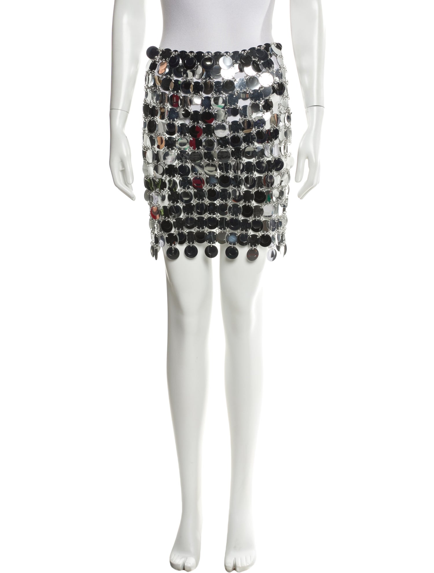 Paco Rabanne Printed Mini Skirt