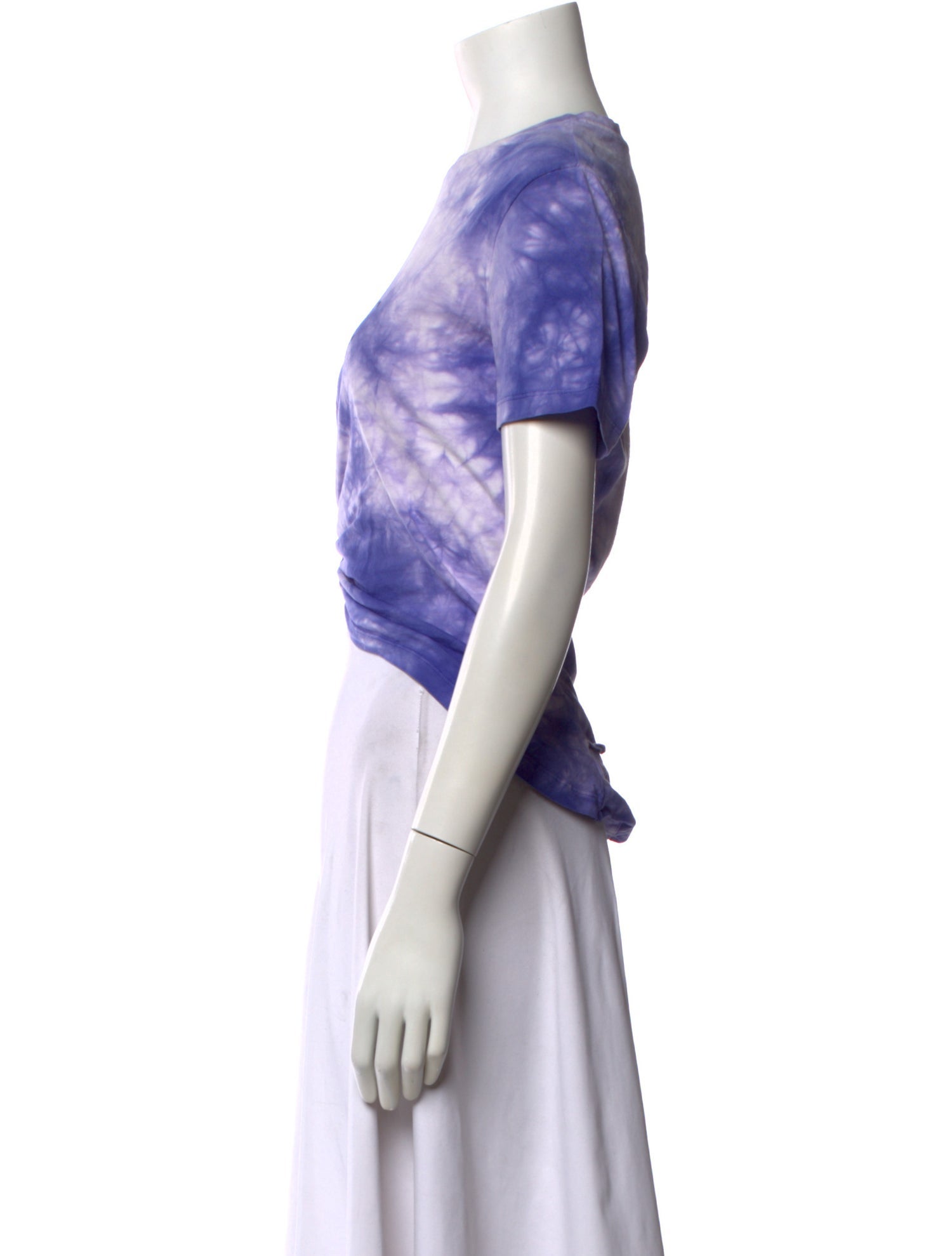 Paco Rabanne Tie-Dye Print Crew Neck T-Shirt