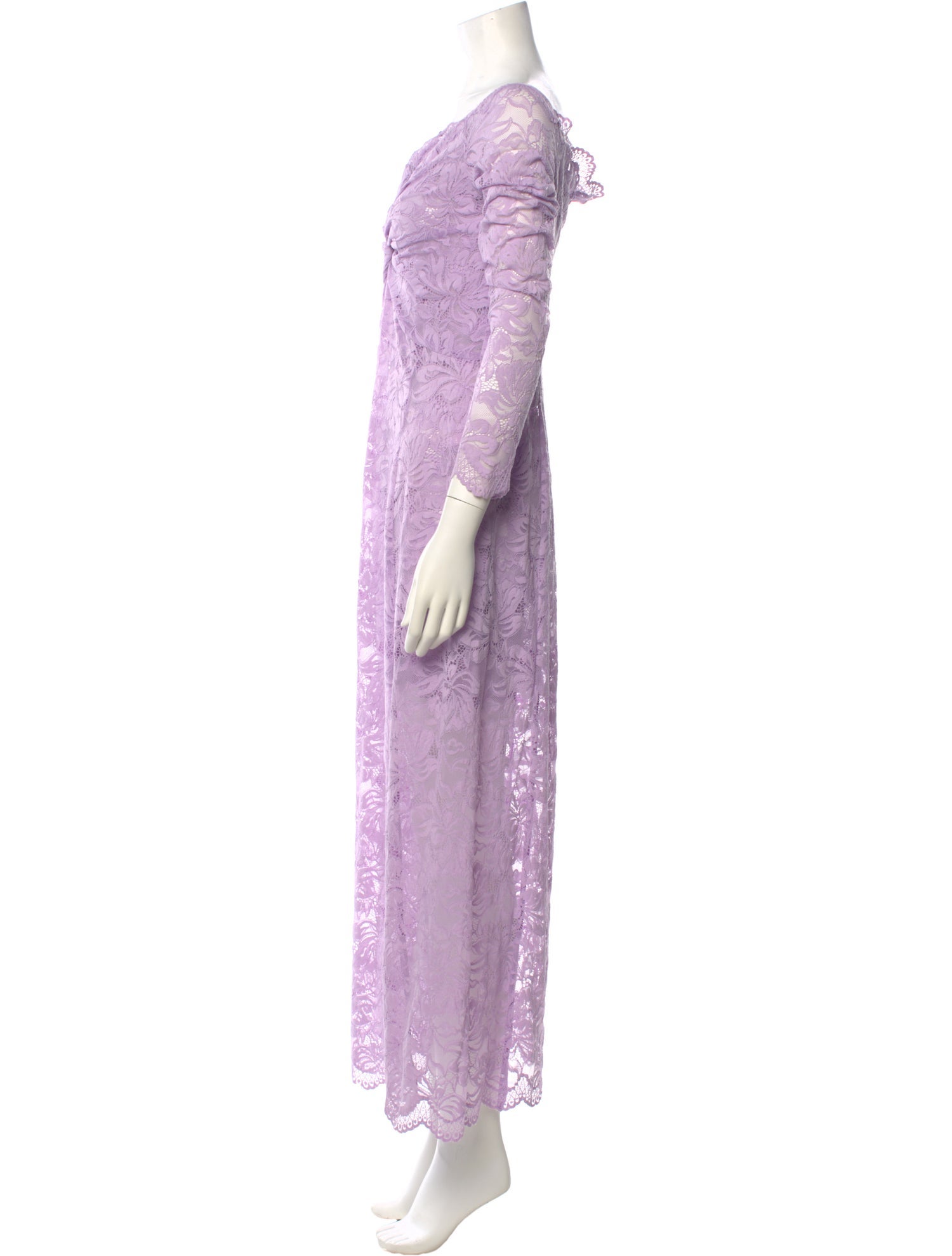 Rabanne Lace Long Dress