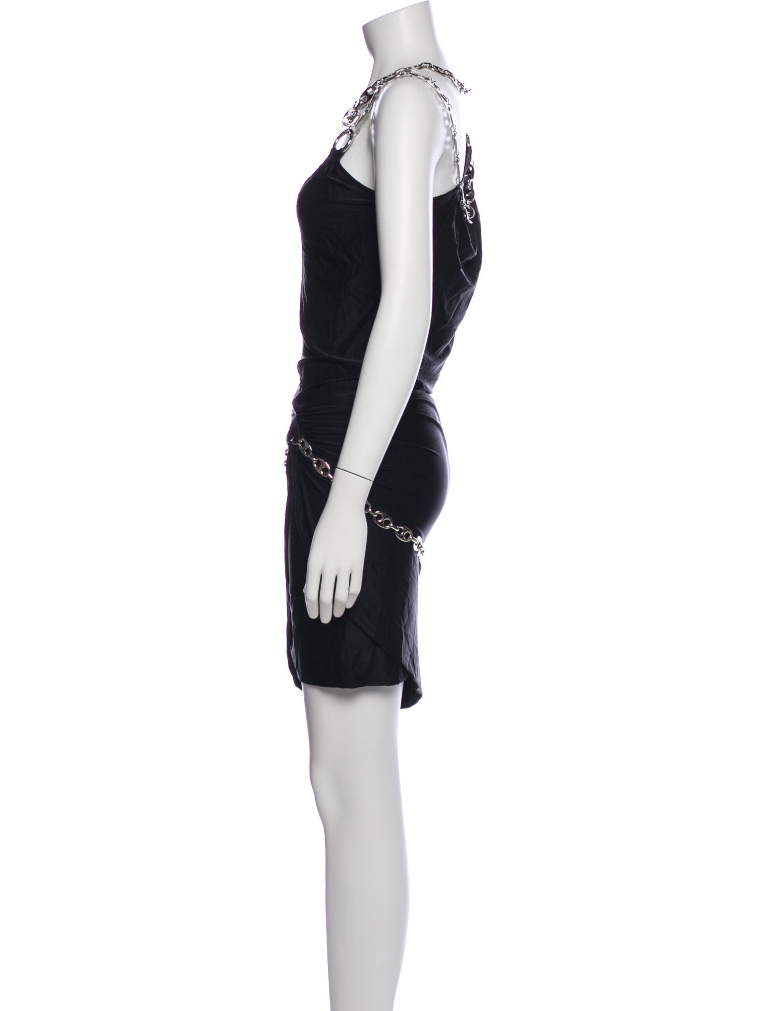 Paco Rabanne Scoop Neck Mini Dress w/ Tags