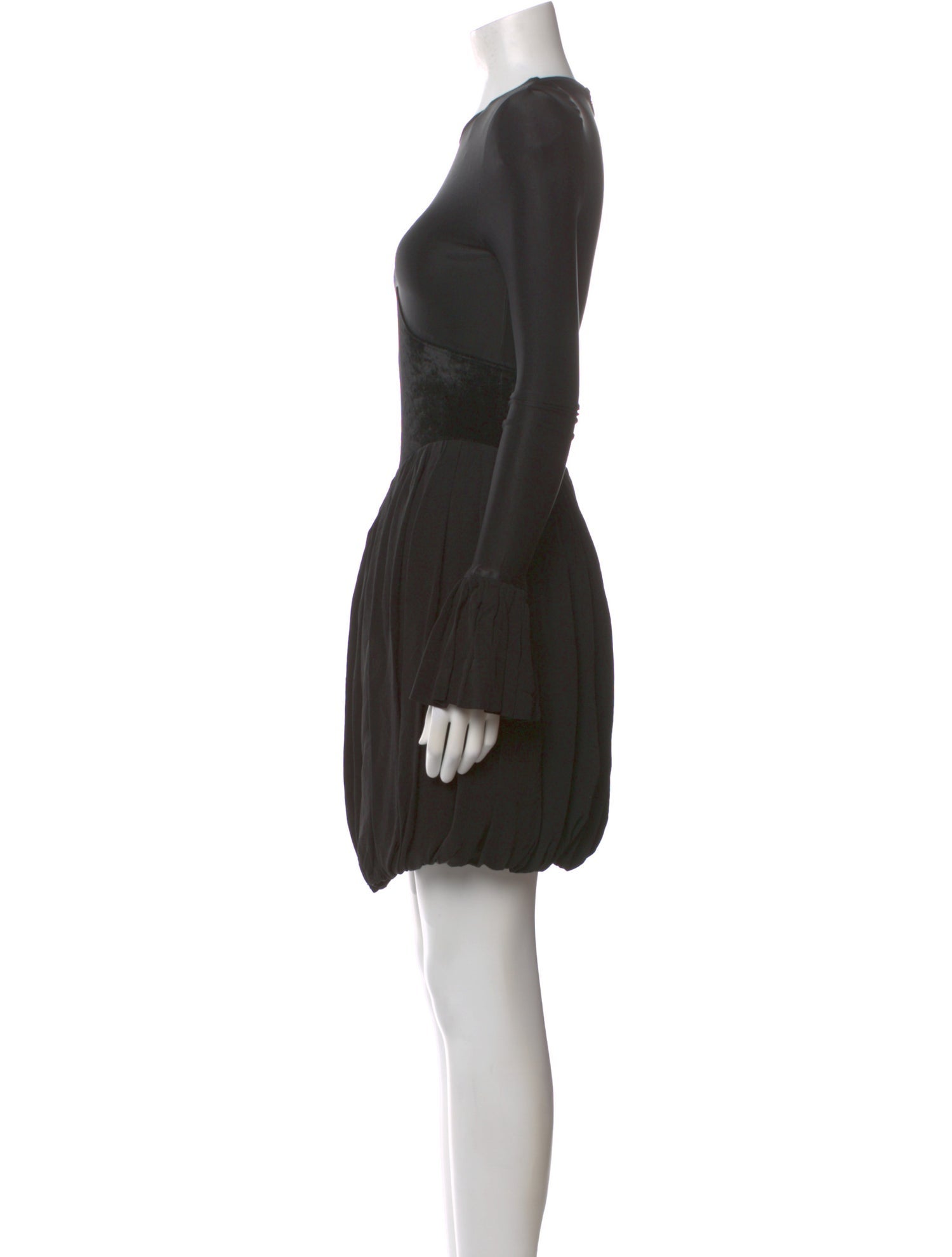 Paco Rabanne Crew Neck Mini Dress