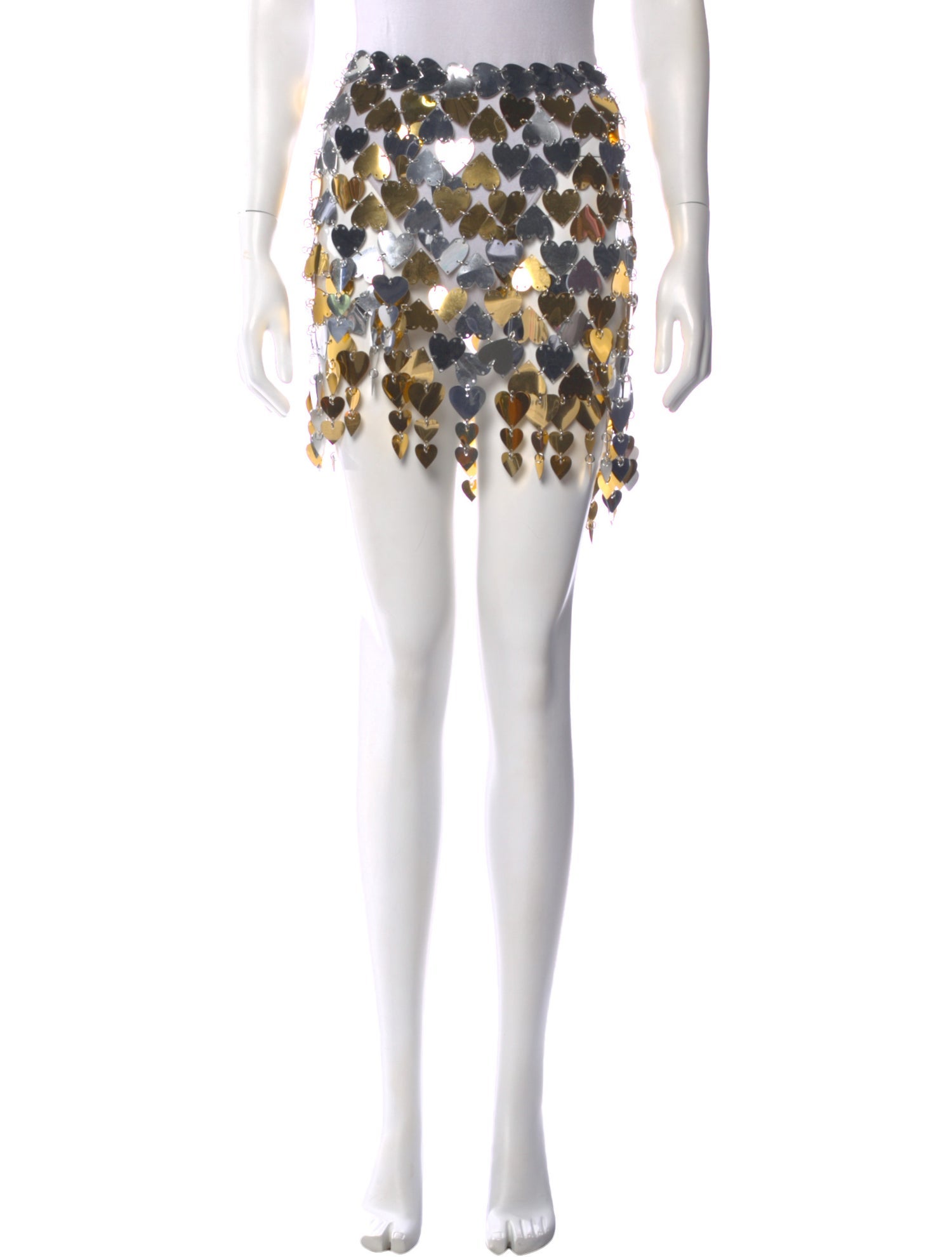 Paco Rabanne Printed Mini Skirt