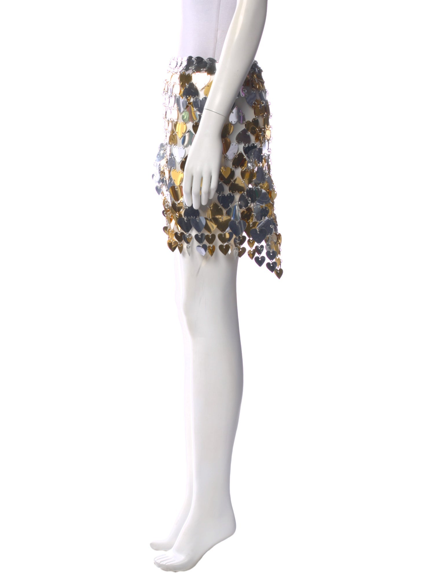 Paco Rabanne Printed Mini Skirt