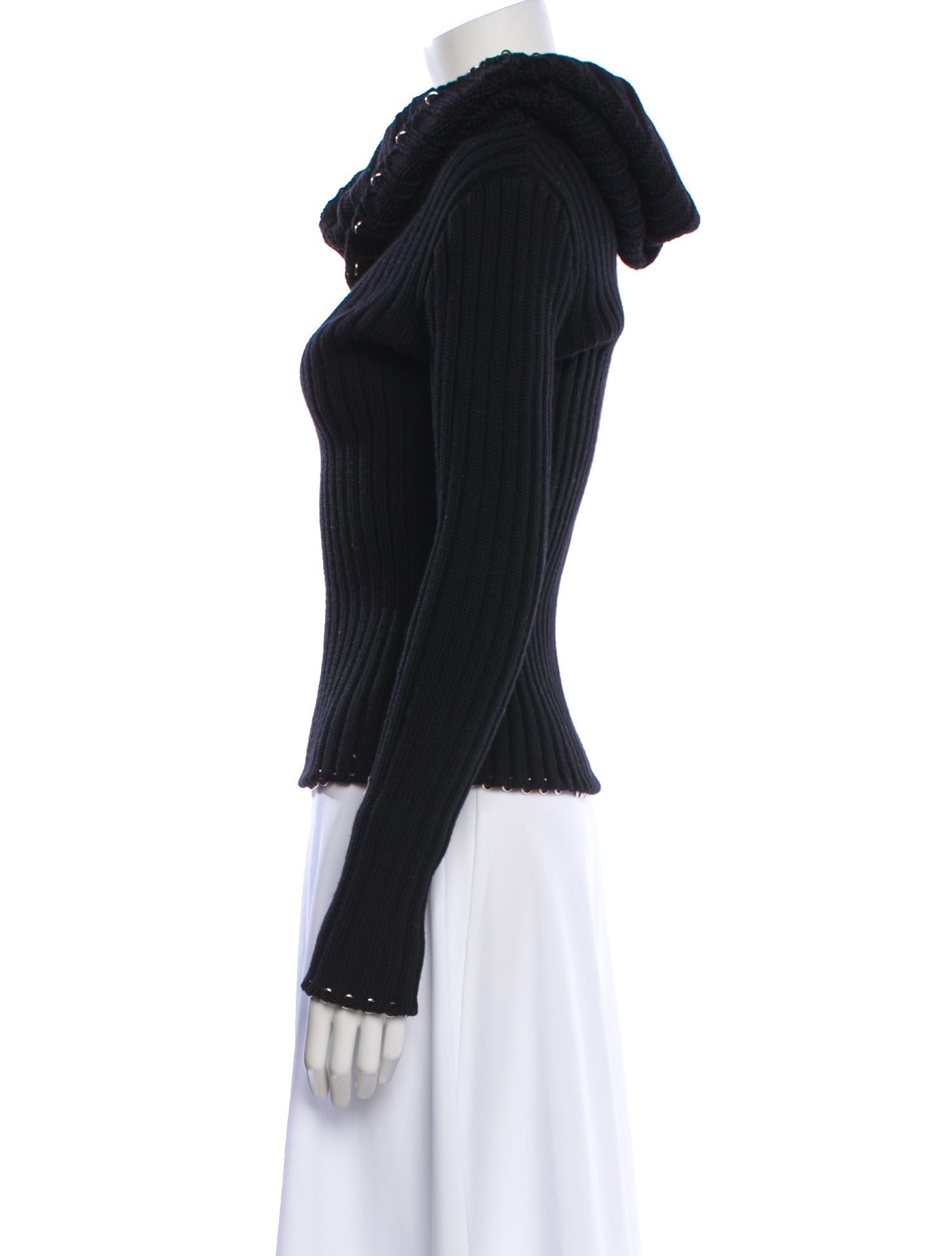 Paco Rabanne Merino Wool Turtleneck Sweater