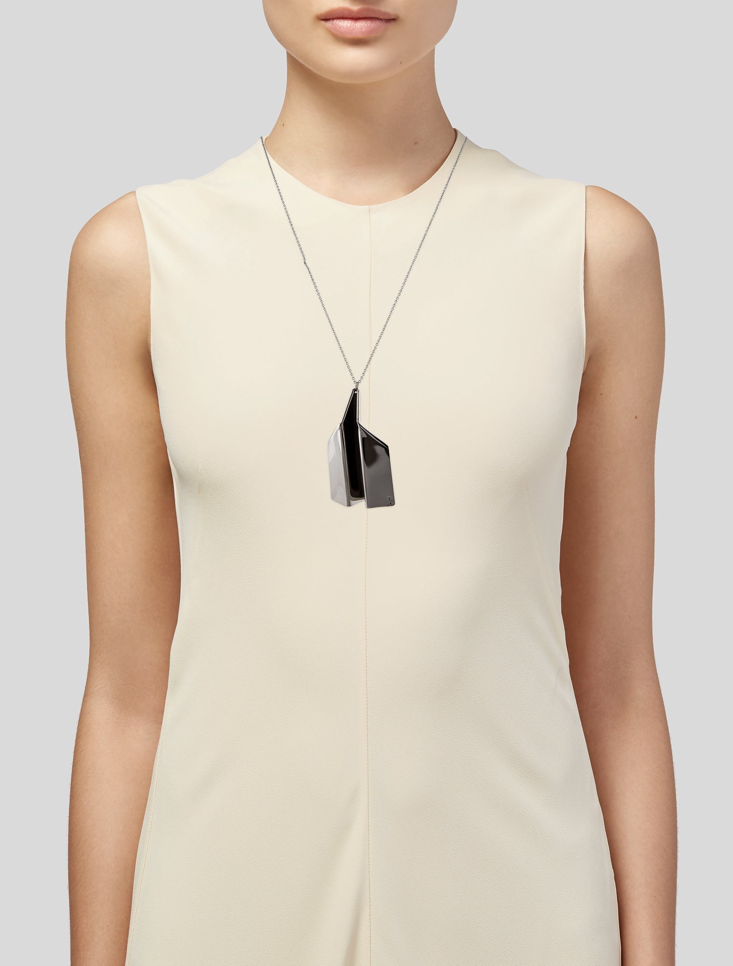 Paco Rabanne Paper Plane Pendant Necklace