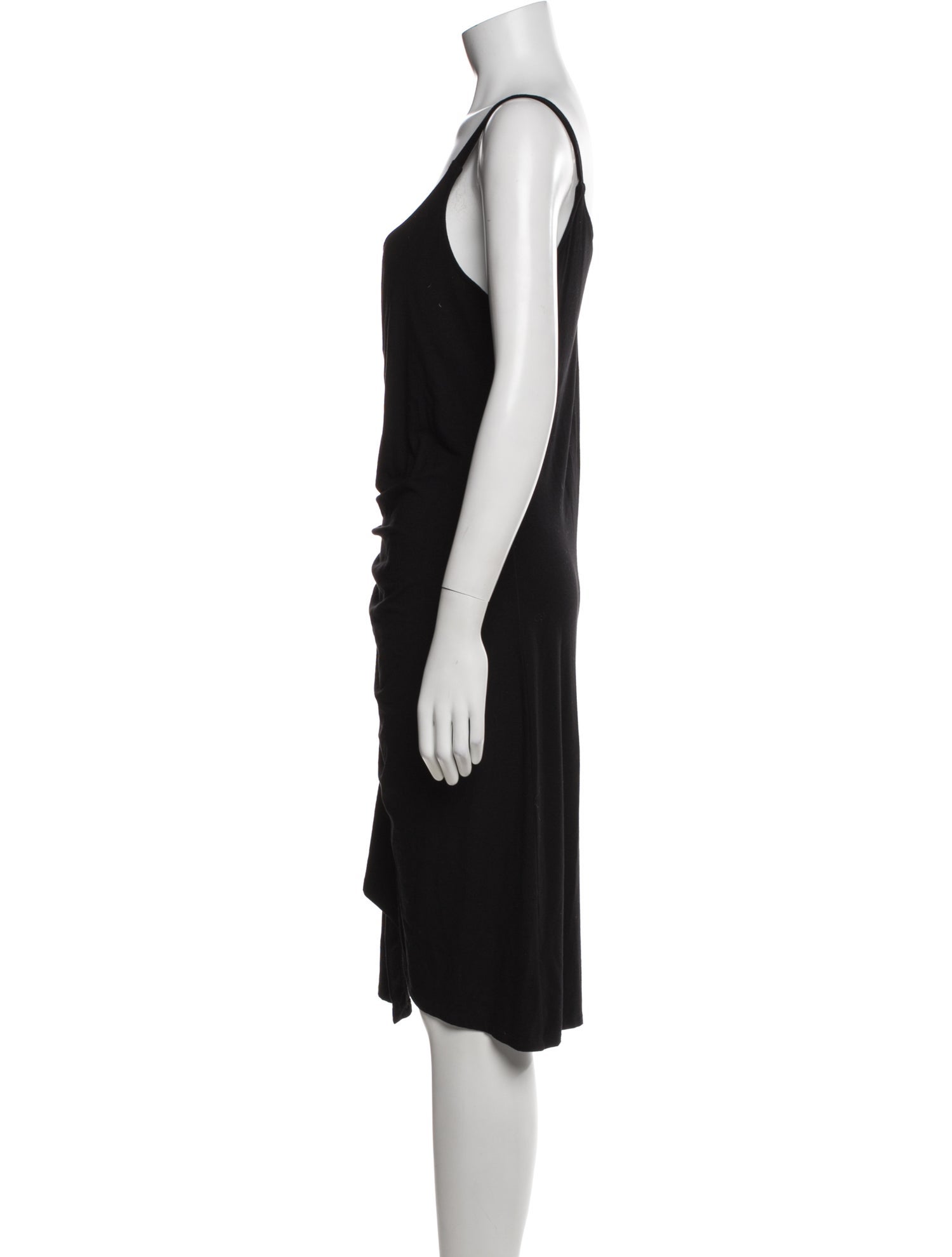 Paco Rabanne One-Shoulder Knee-Length Dress