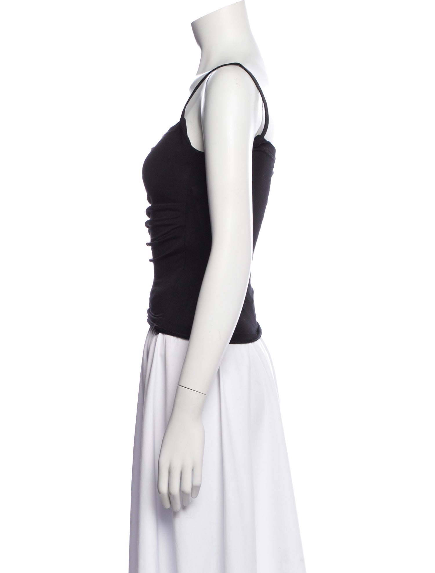 Paco Rabanne Square Neckline Sleeveless Top
