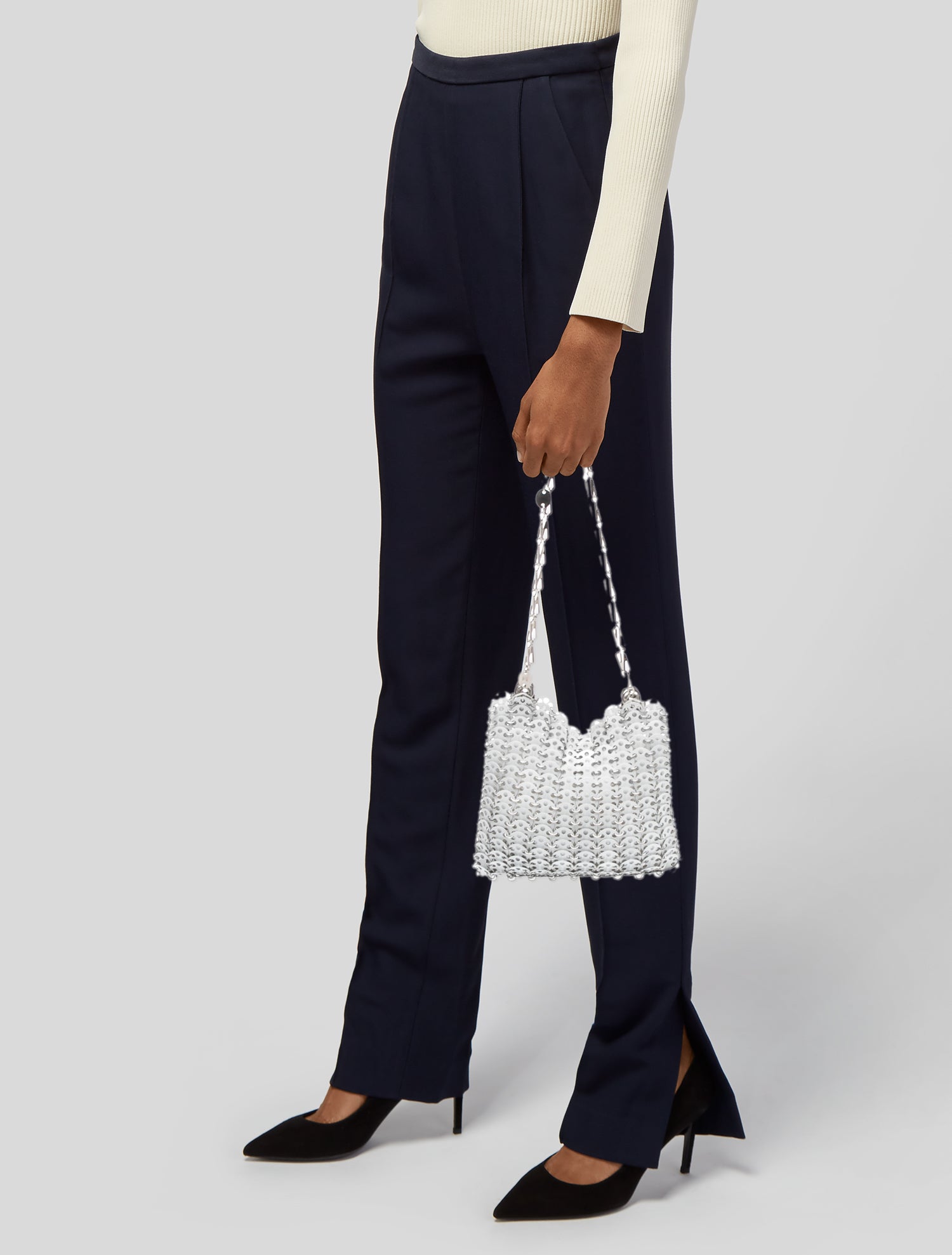 Paco Rabanne Metal Shoulder Bag