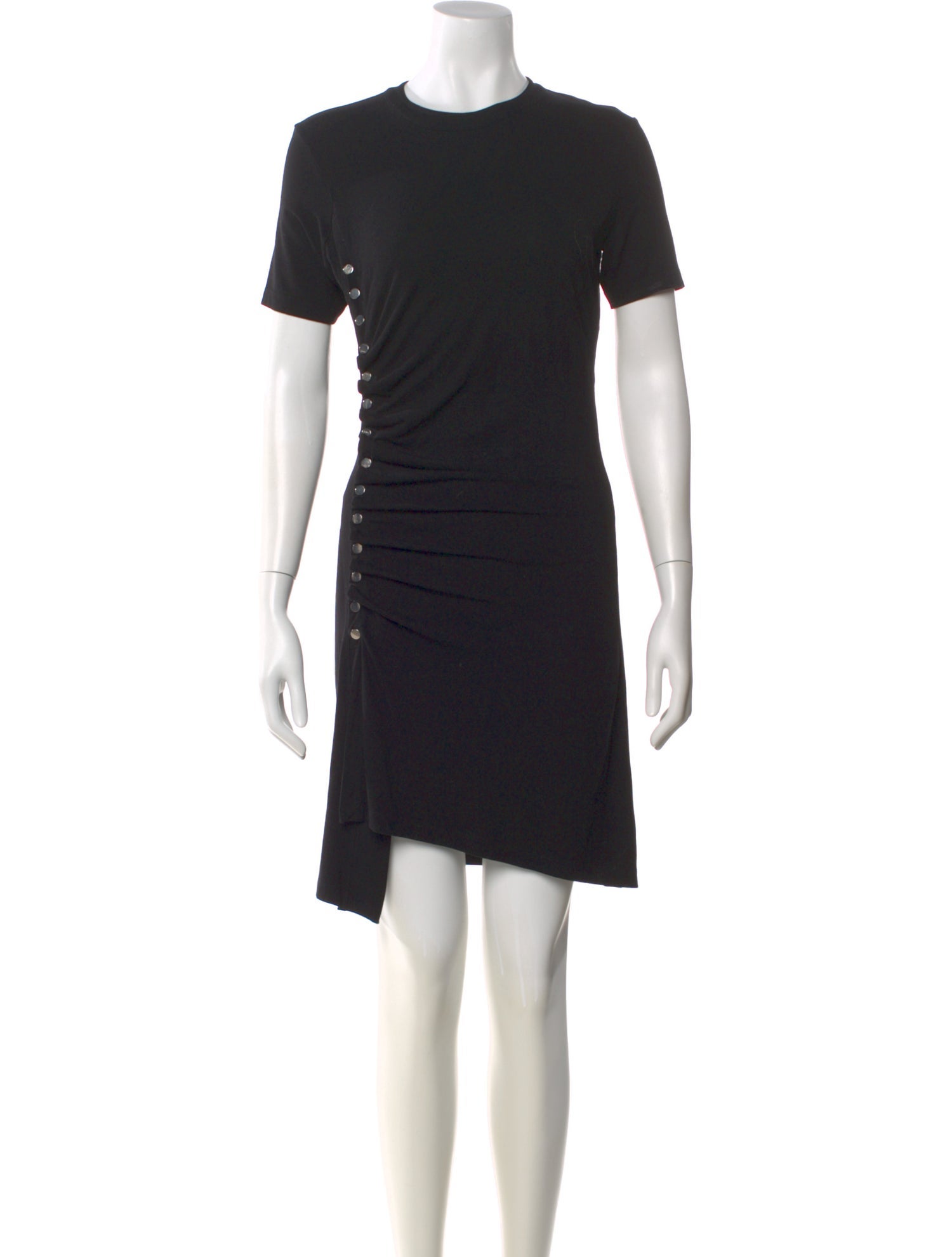 Paco Rabanne Crew Neck Mini Dress