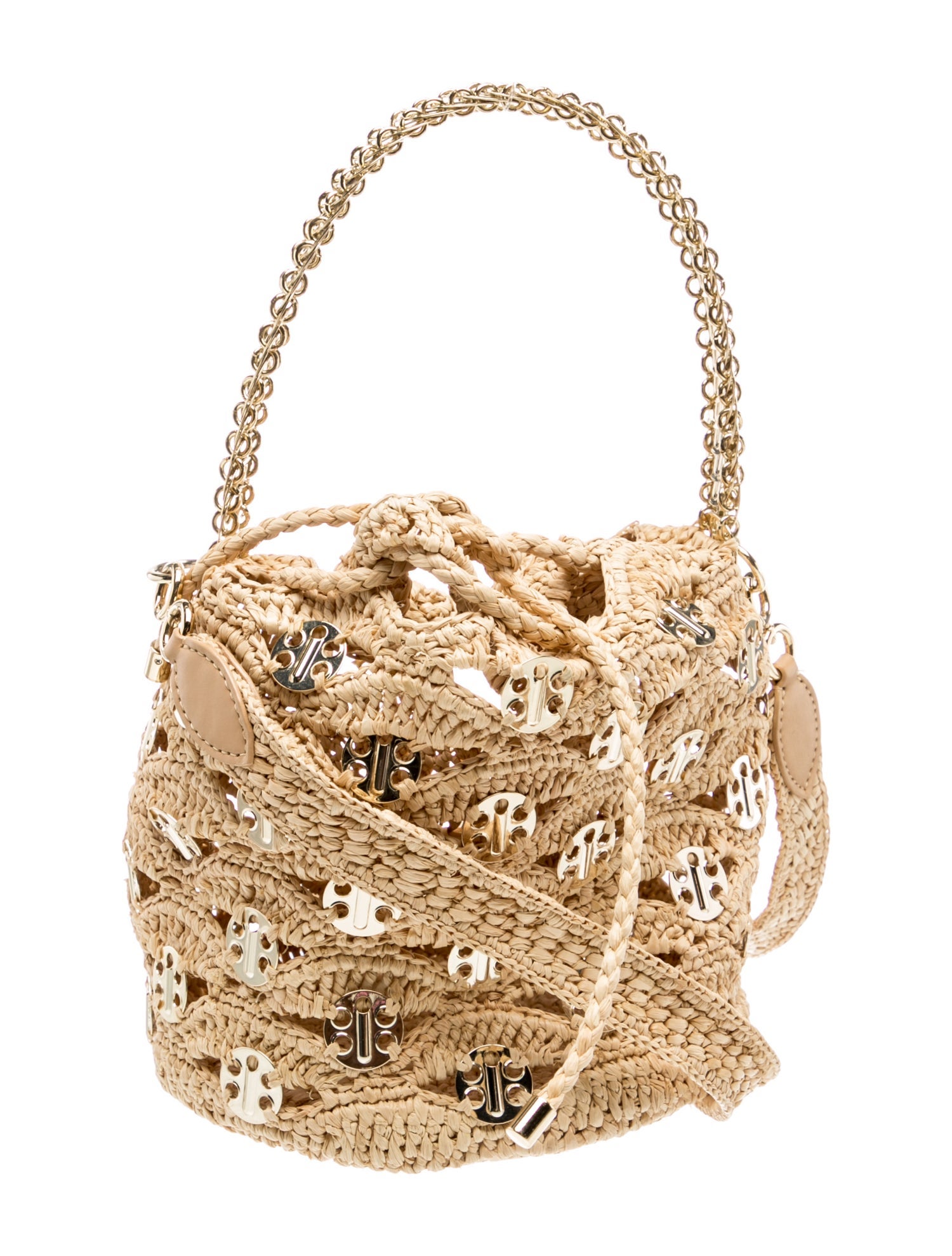 Paco Rabanne Raffia Evening Bag