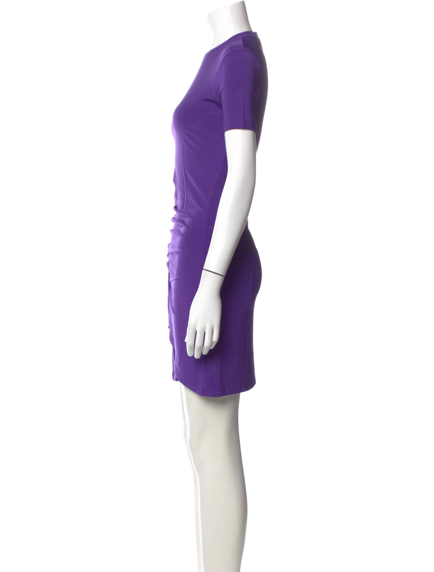 Paco Rabanne Crew Neck Mini Dress