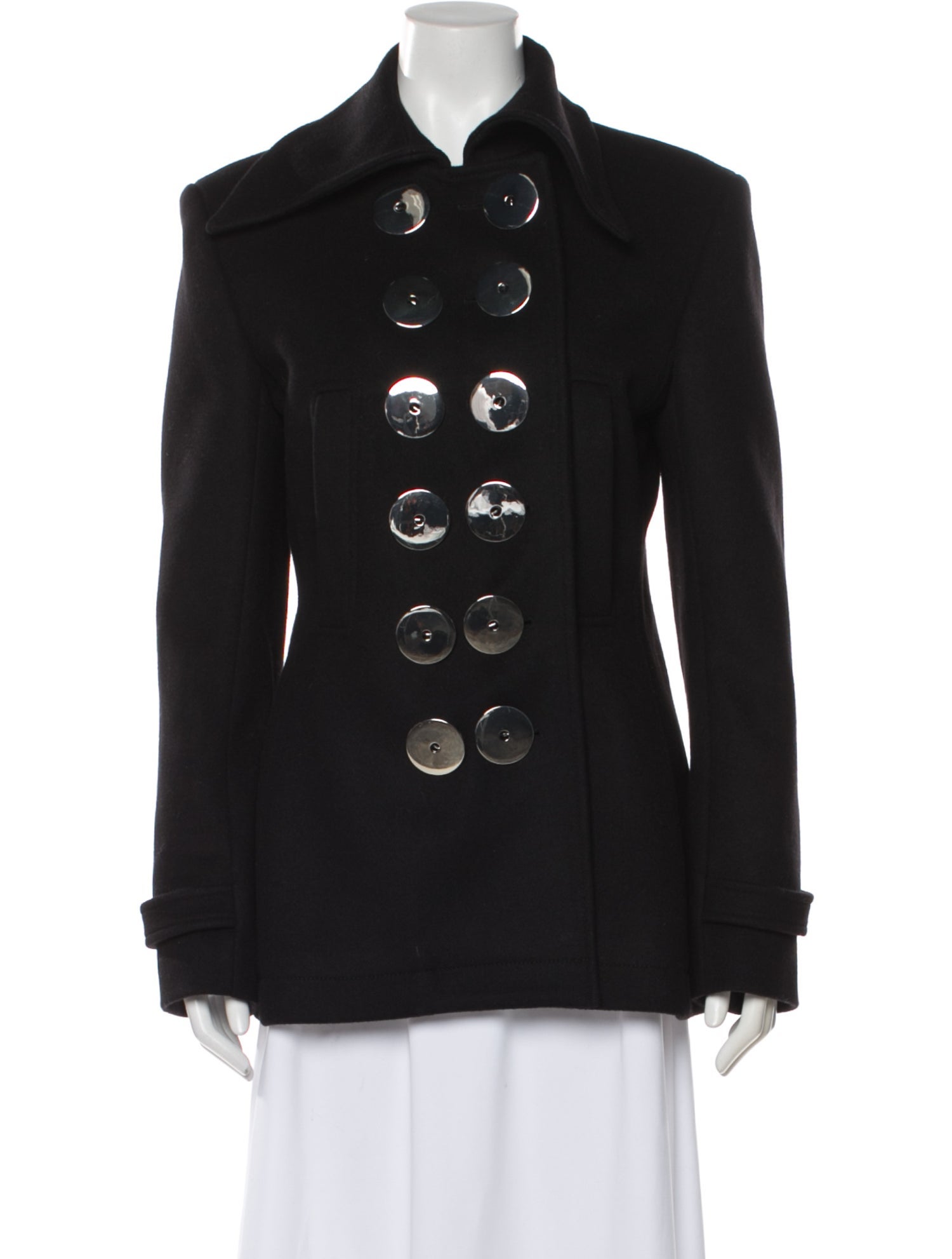 Paco Rabanne Virgin Wool Peacoat w/ Tags