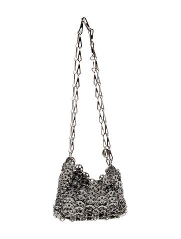 Pre-owned Rabanne Metal Shoulder Bag In Silver
