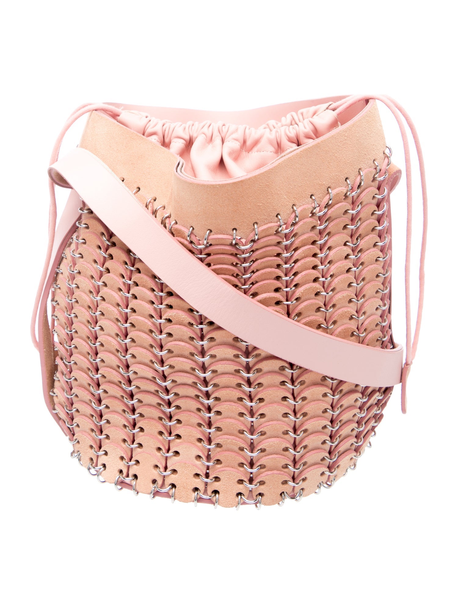 Paco Rabanne Suede Crossbody Bag
