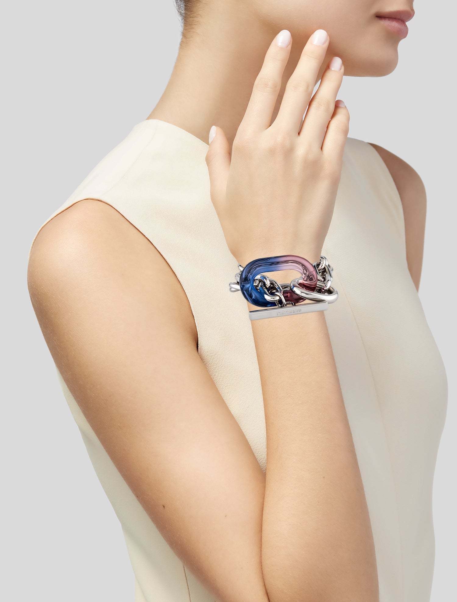 Paco Rabanne Resin XL Link Bracelet