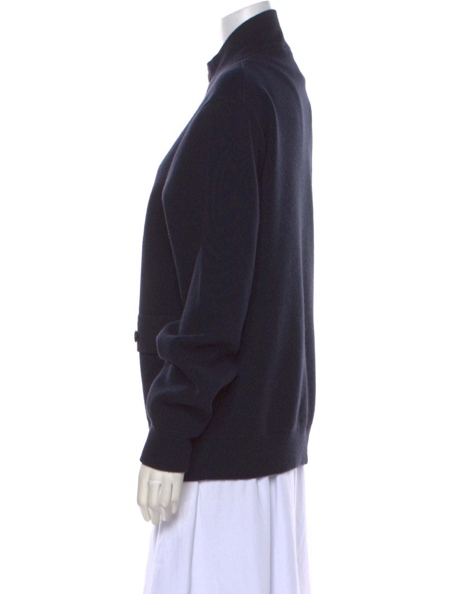 Salvatore Piccolo Merino Wool Mock Neck Sweater