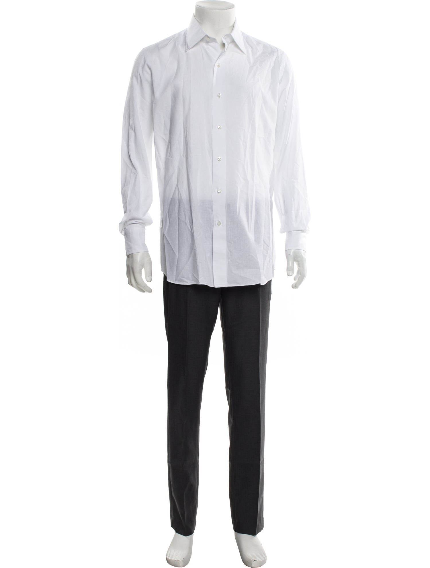 Salvatore Piccolo Long Sleeve Tuxedo Shirt