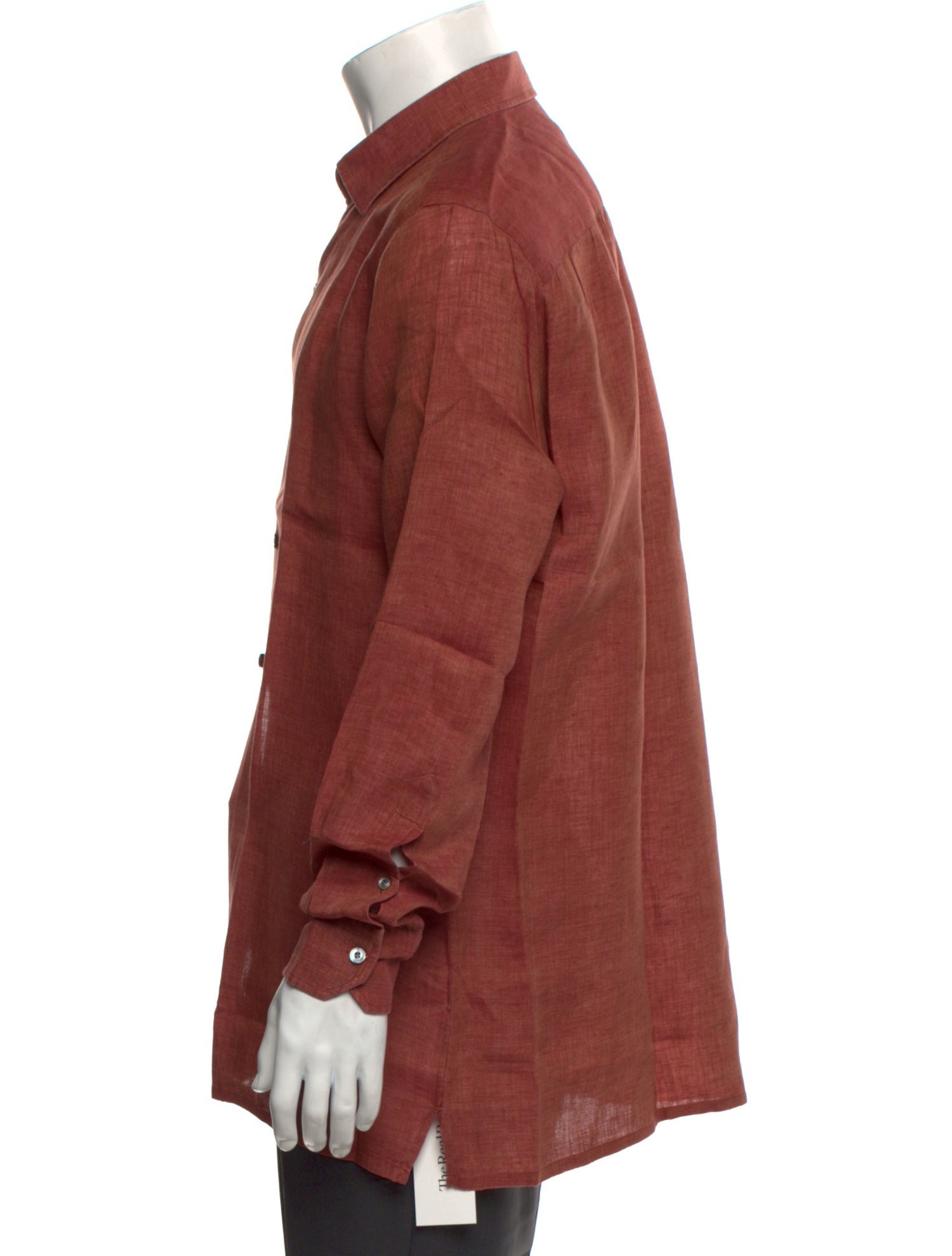 Salvatore Piccolo Linen Long Sleeve Shirt