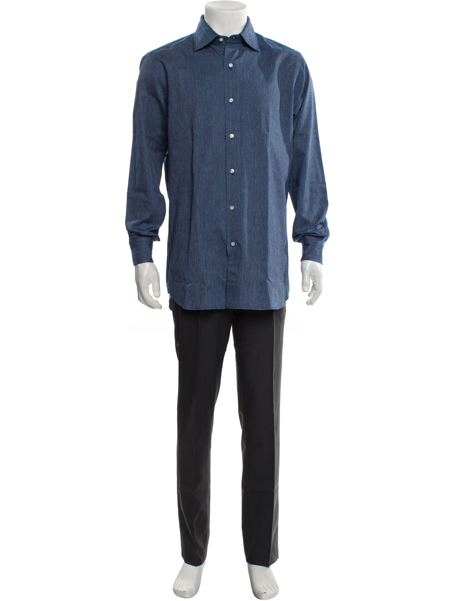 Salvatore Piccolo Long Sleeve Dress Shirt