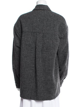 Salvatore Piccolo Plaid Print Jacket