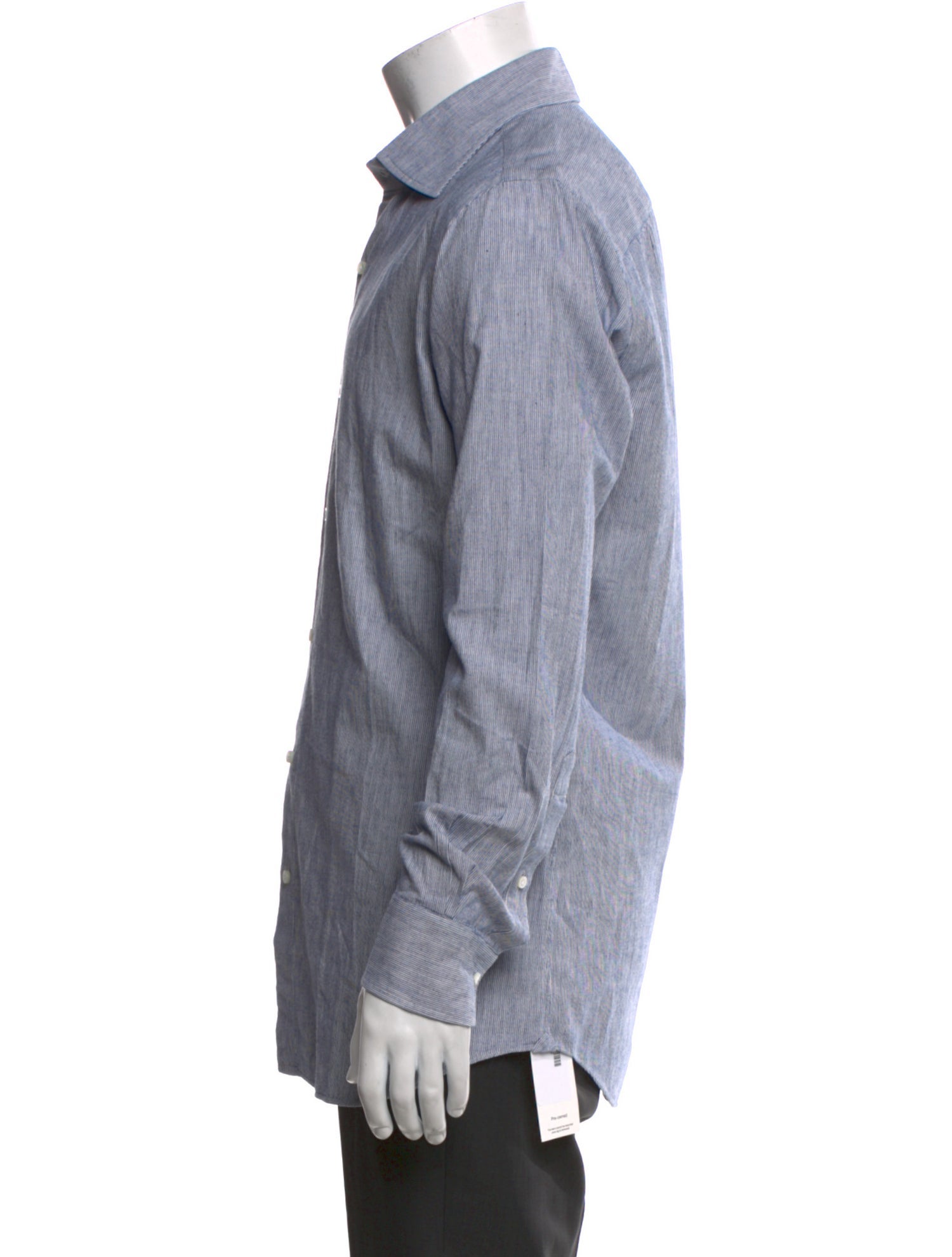 Salvatore Piccolo Striped Long Sleeve Dress Shirt