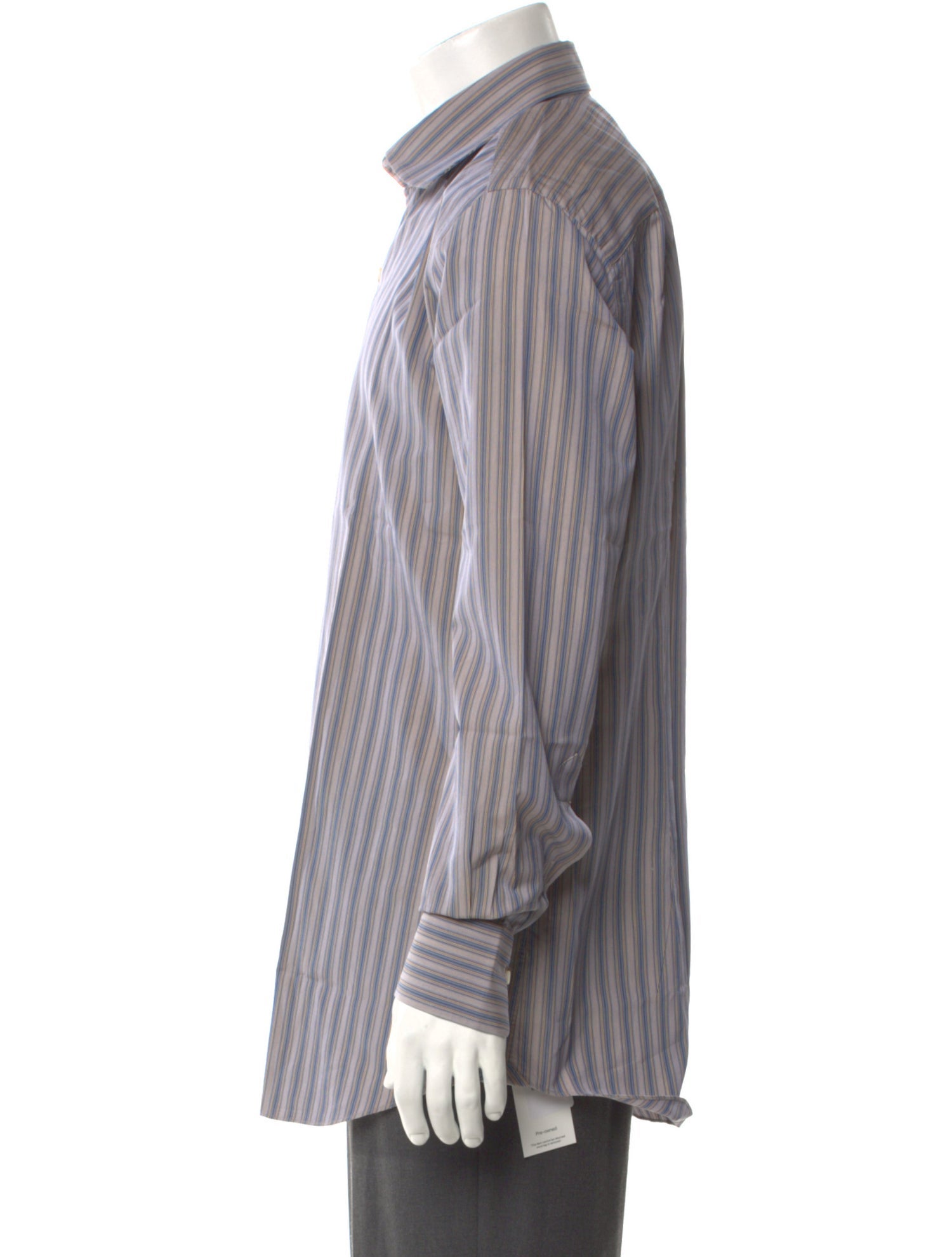 Salvatore Piccolo Striped Long Sleeve Dress Shirt