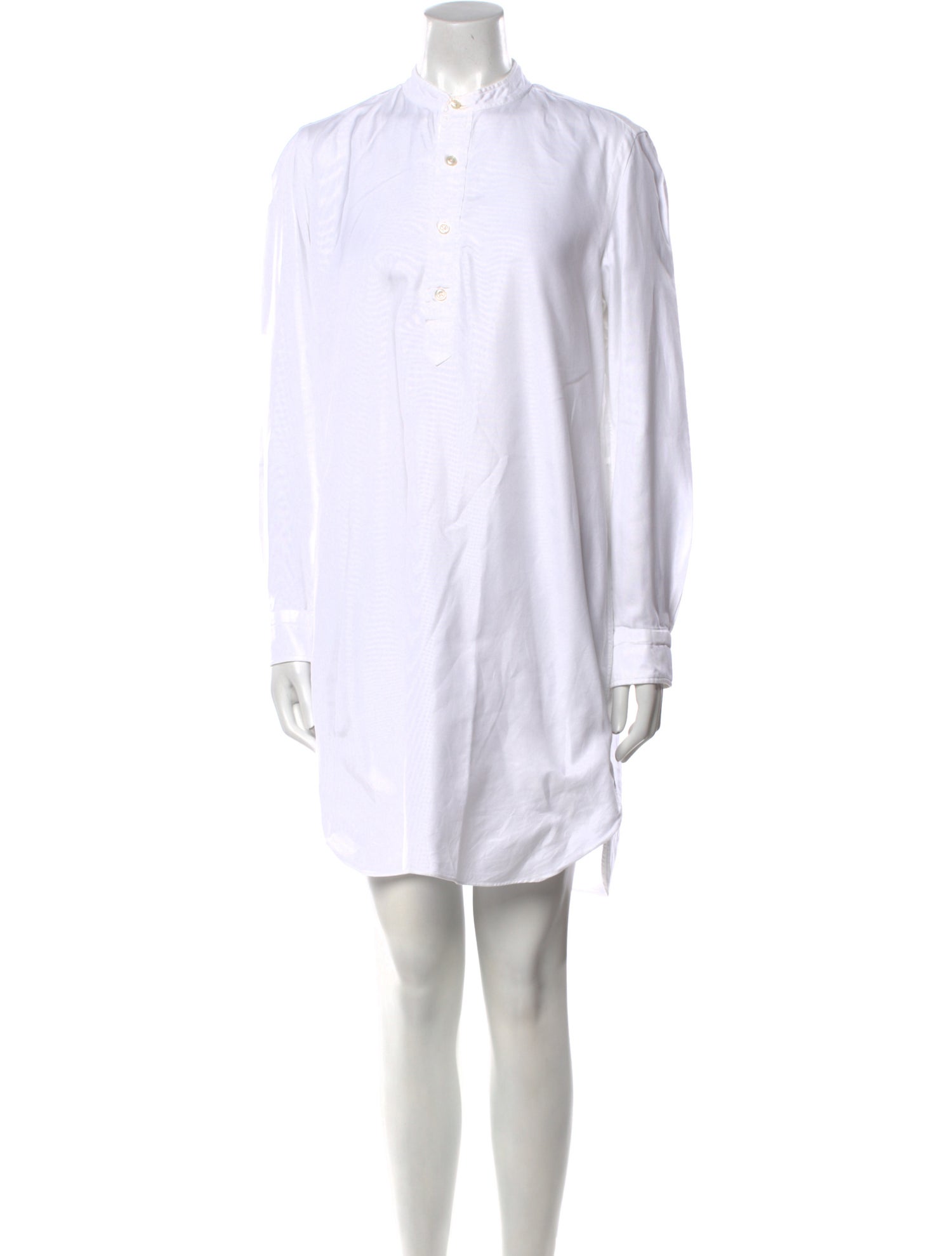 Salvatore Piccolo Mock Neck Mini Dress