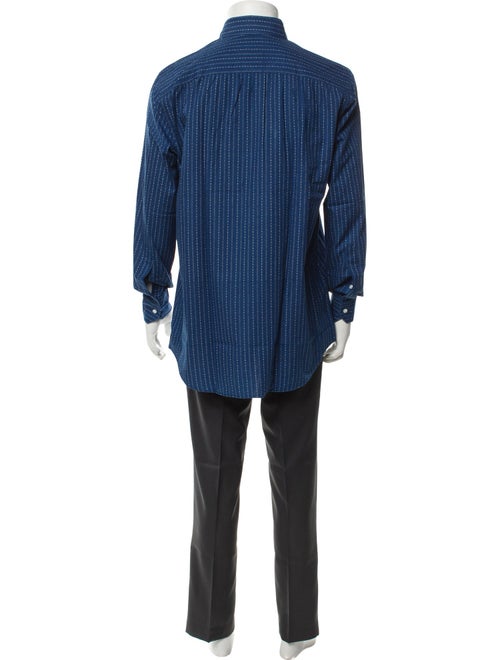 Salvatore Piccolo Striped Long Sleeve Dress Shirt