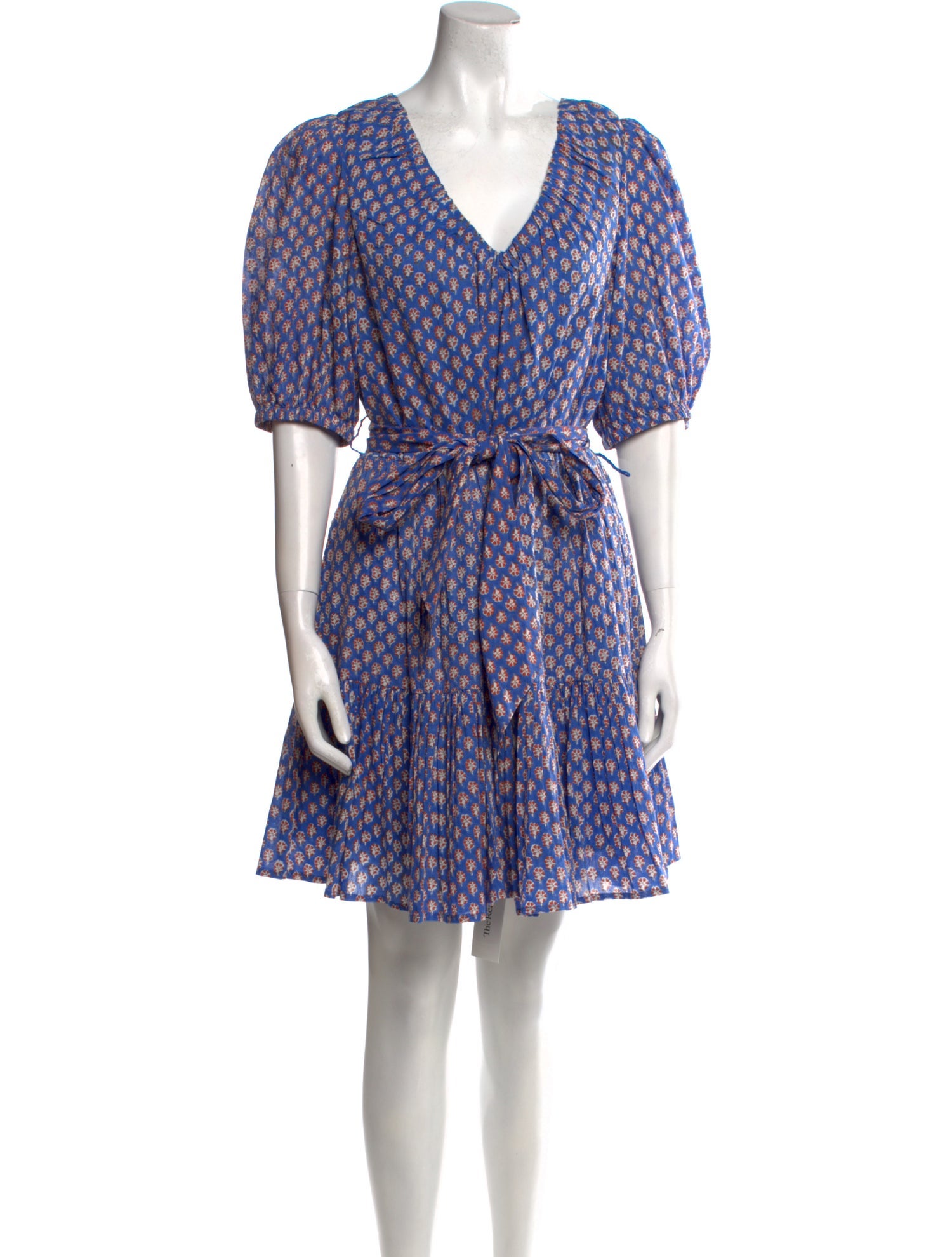 Pink Chicken Polka Dot Print Mini Dress