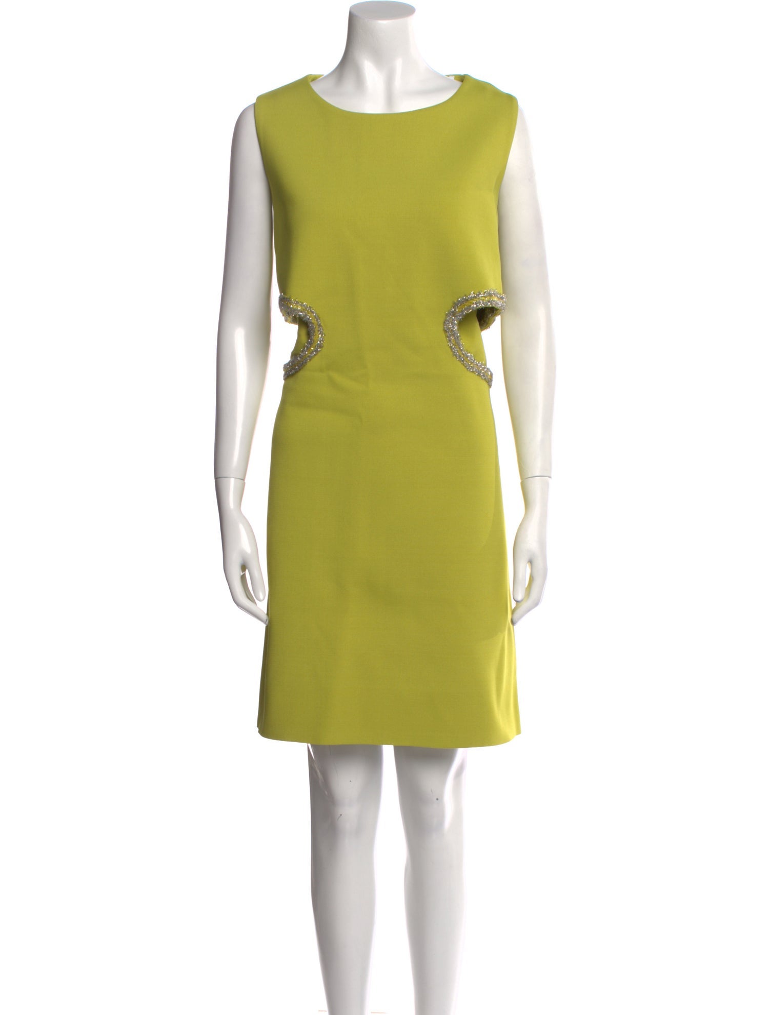 Pink Chicken Scoop Neck Knee-Length Dress w/ Tags