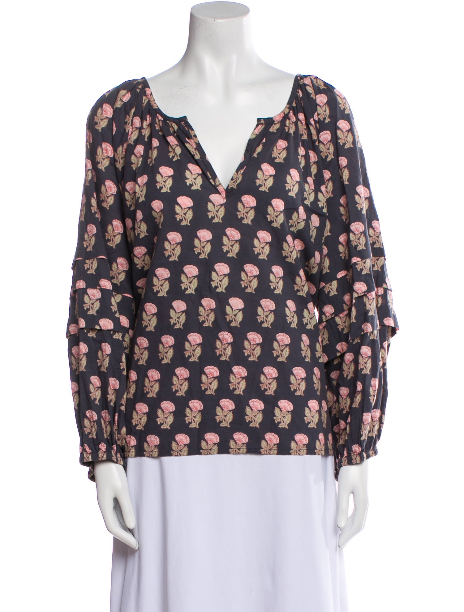 Pink Chicken Printed Ruffle Embellishment Lounge Set