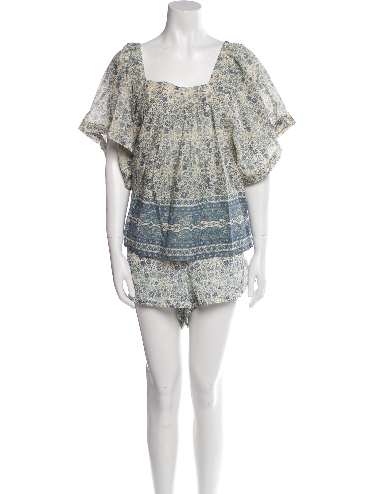 Pink Chicken Printed Lounge Set