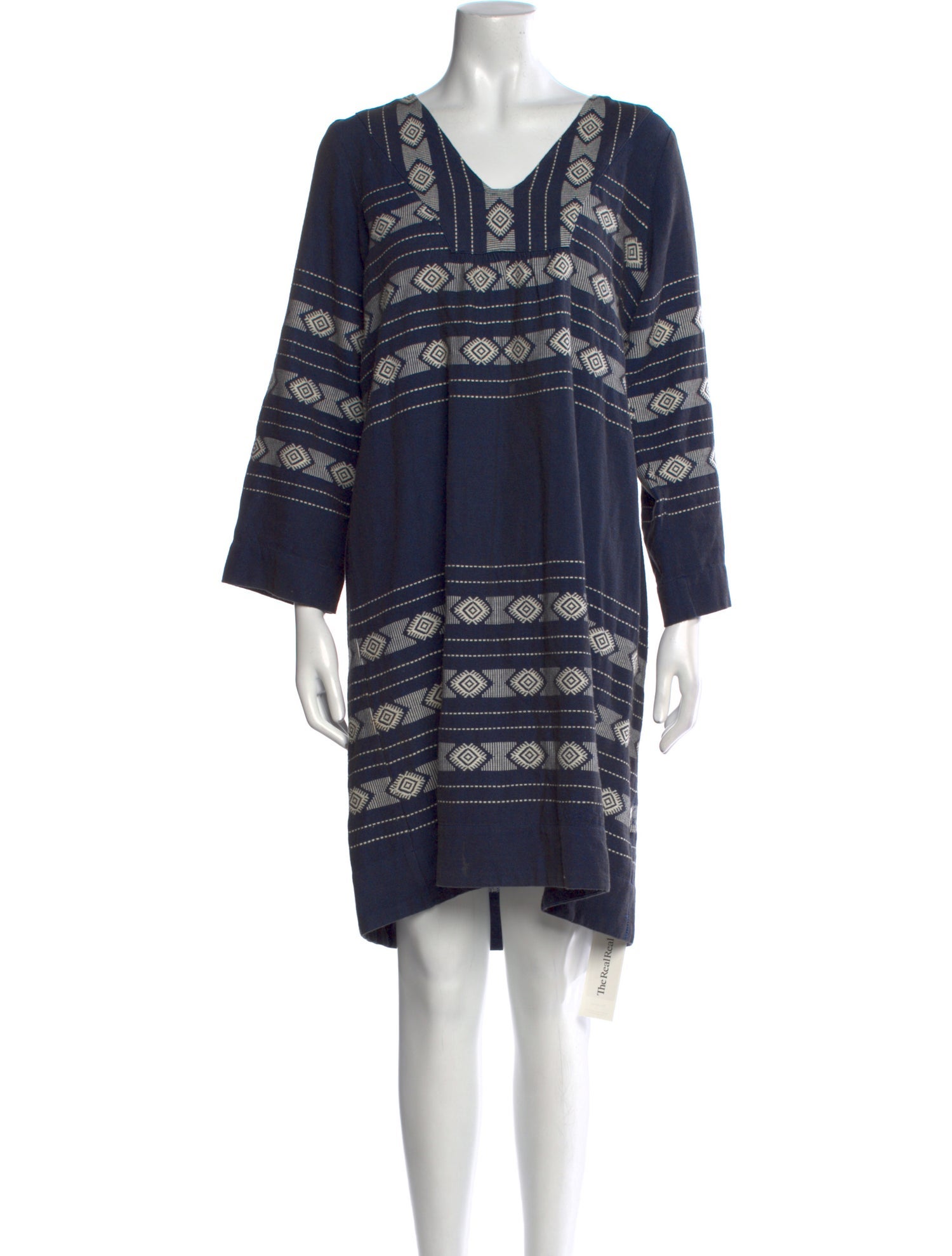 Pink Chicken Printed Knee-Length Dress