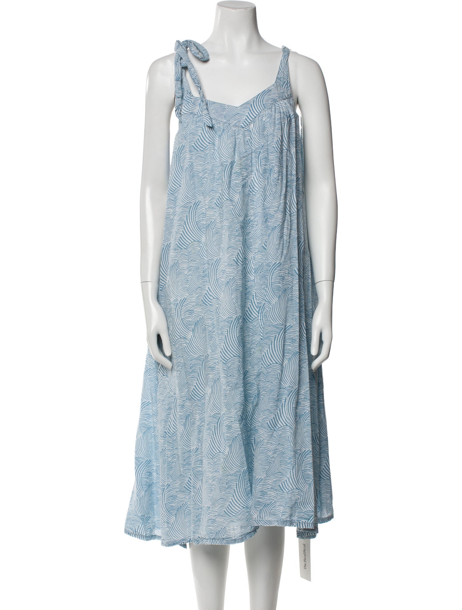 Pink Chicken Printed Midi Length Dress