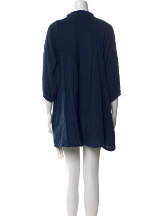 Pink Chicken V-Neck Mini Dress