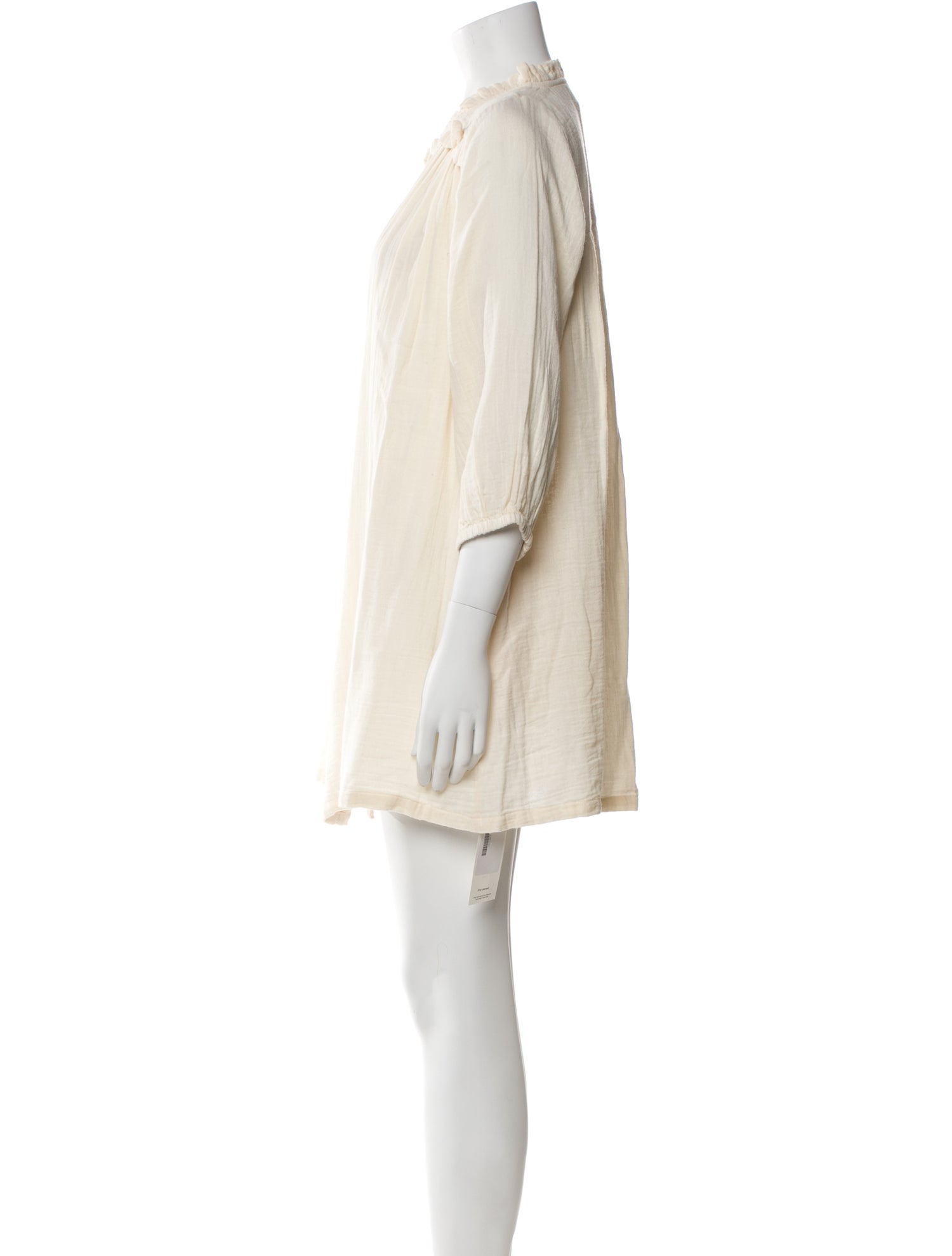 Pink Chicken V-Neck Mini Dress