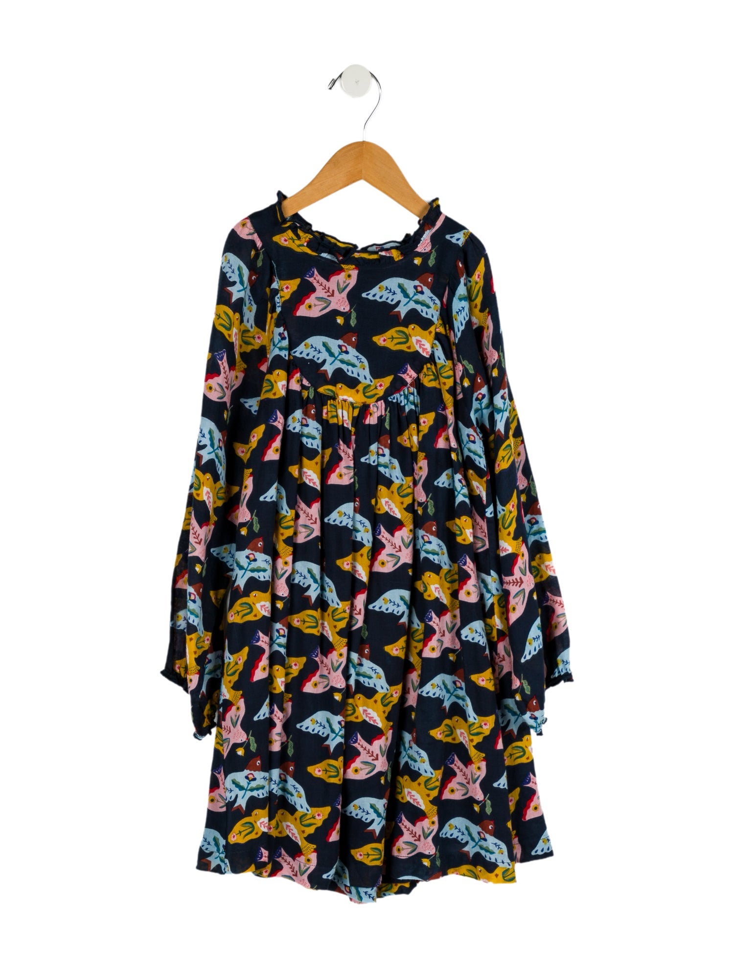 Pink Chicken Printed Mini Dress