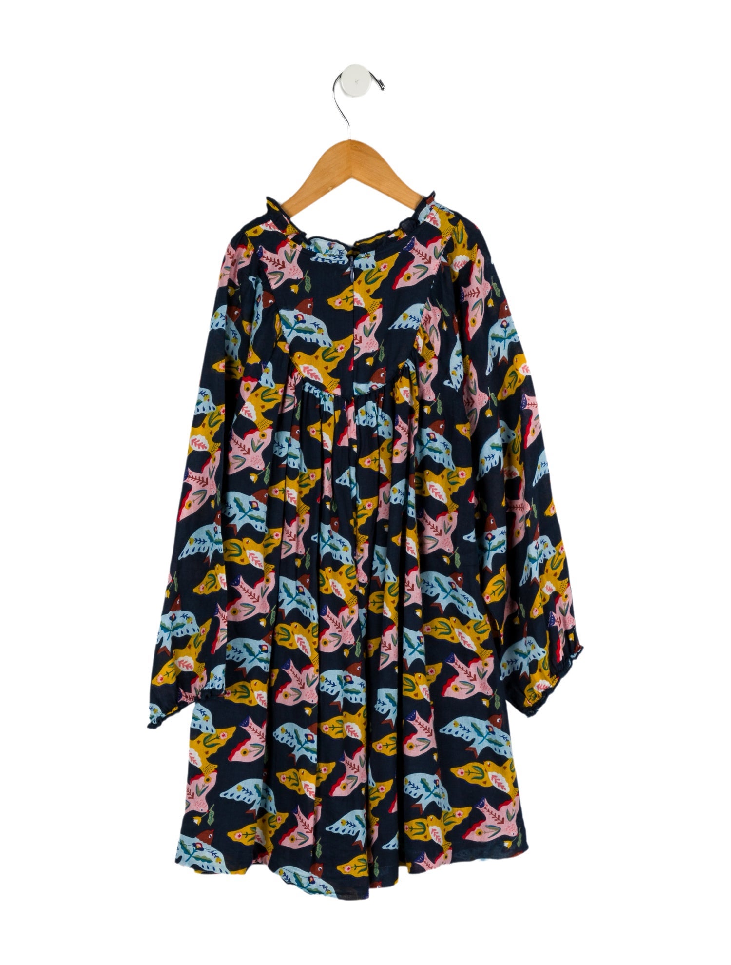 Pink Chicken Printed Mini Dress