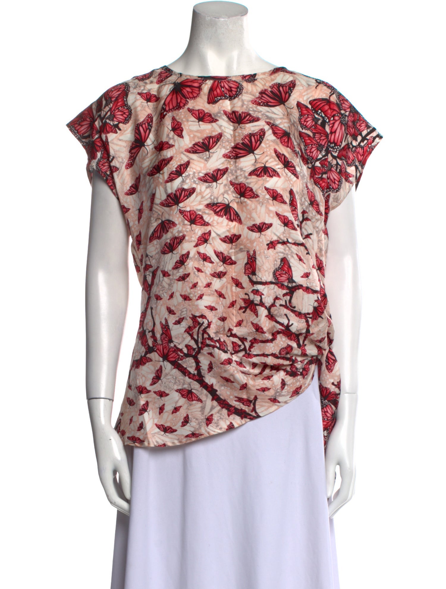Pineda Covalin Silk Printed Blouse