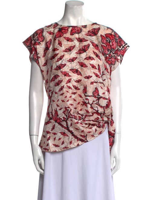 Pineda Covalin Silk Printed Blouse