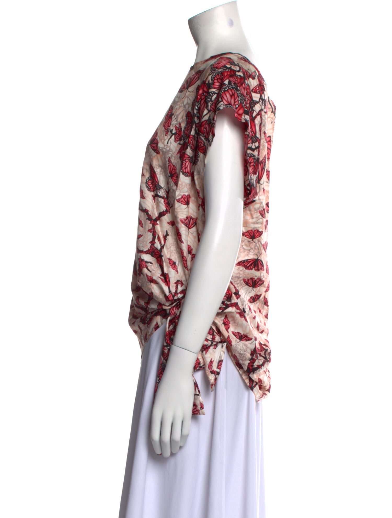 Pineda Covalin Silk Printed Blouse