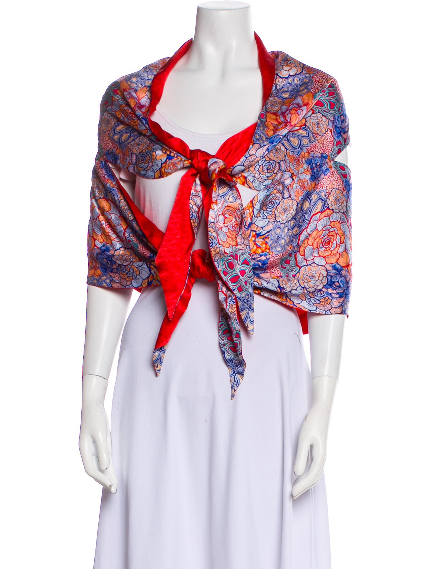 Pineda Covalin Silk Printed Shawl