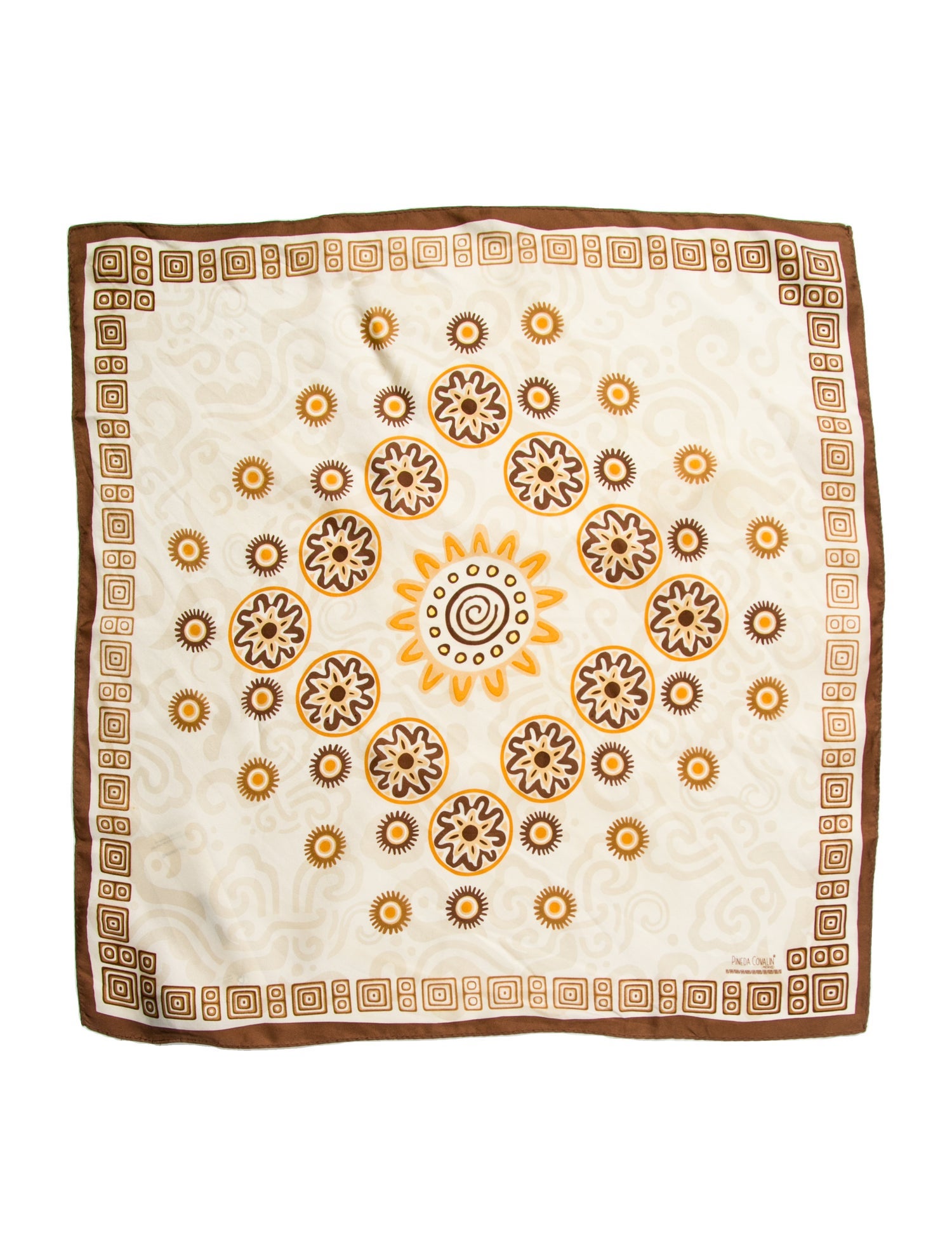 Pineda Covalin Silk Printed Scarf