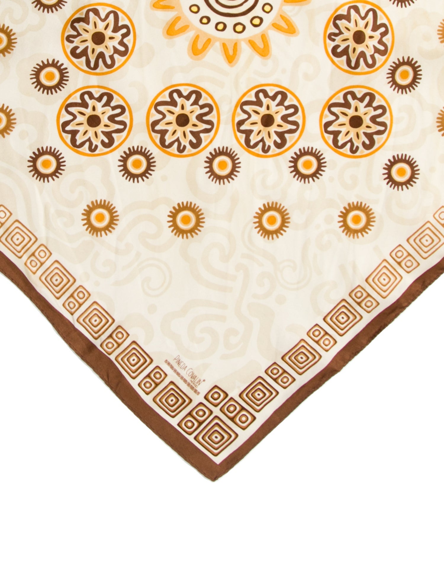 Pineda Covalin Silk Printed Scarf